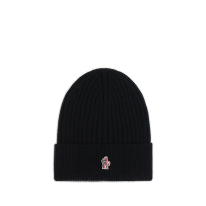 Black Fleece Wool Beanie