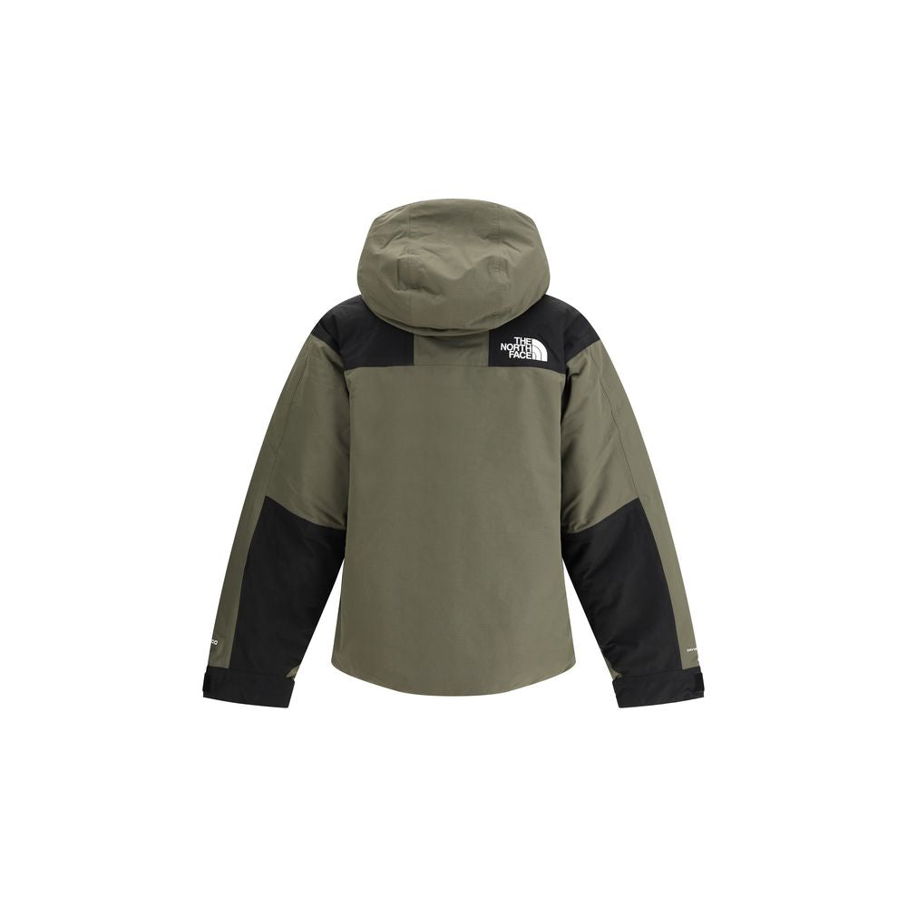 Green Polyester Shell Jacket