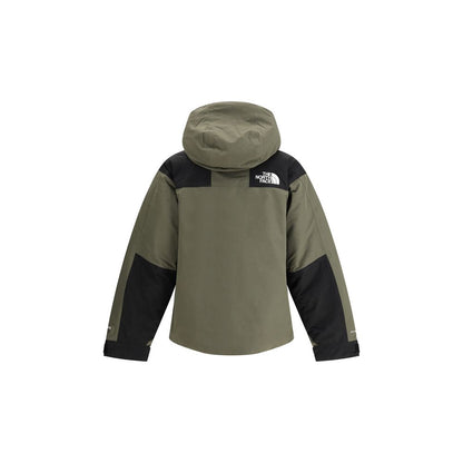 Green Polyester Shell Jacket