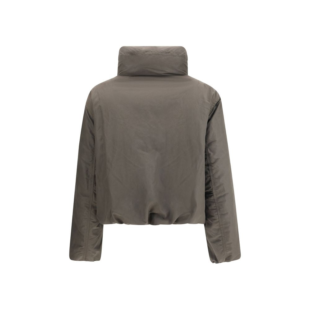 Brown Polyamide Coat