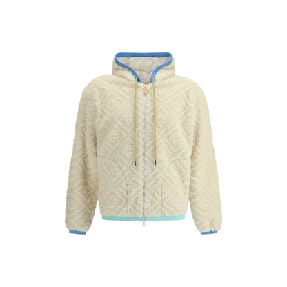 Cream Polyester Shell Jacket