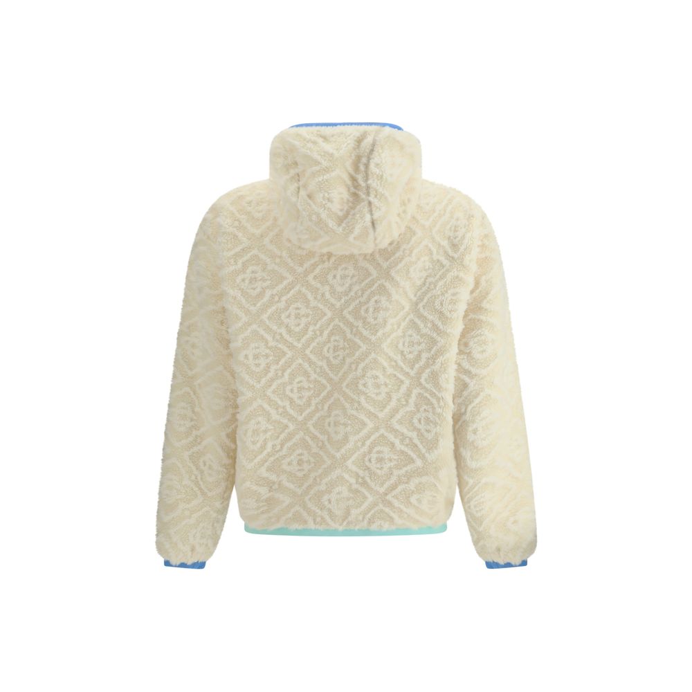 Cream Polyester Shell Jacket