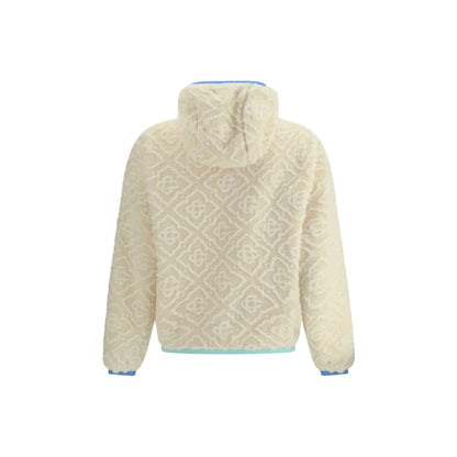 Cream Polyester Shell Jacket