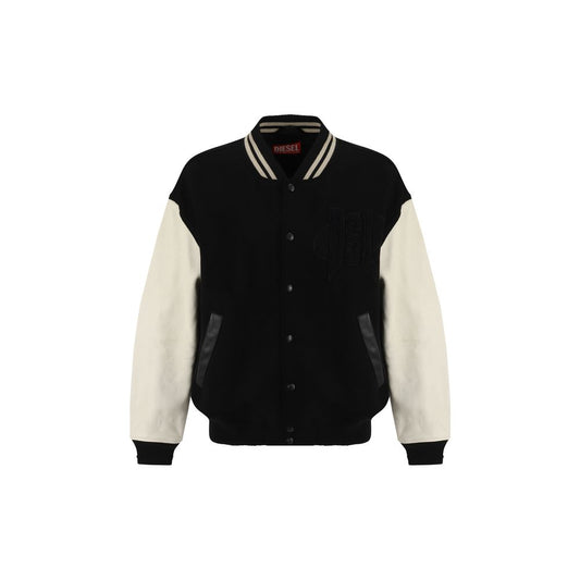 Multicolor Wool Bomber