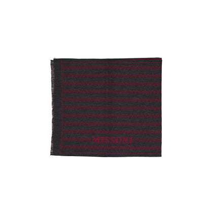 Gray Wool Scarf