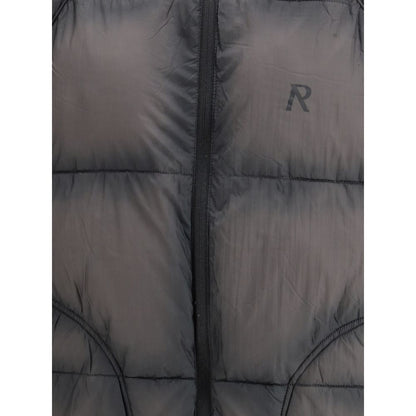 Black Nylon Full-Length Jacket