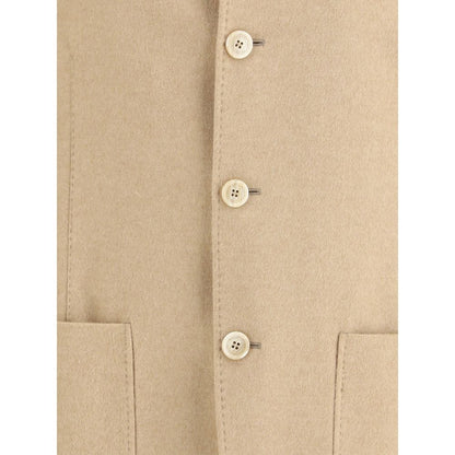 Beige Cashmere Coat