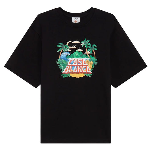 Black Cotton T-Shirt