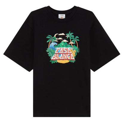 Black Cotton T-Shirt