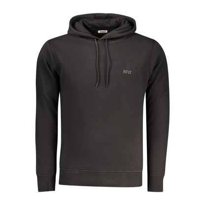 Black Cotton Sweatshirt