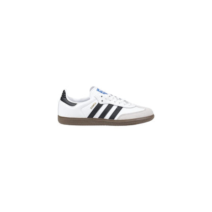 White Leather Athletic Sneakers