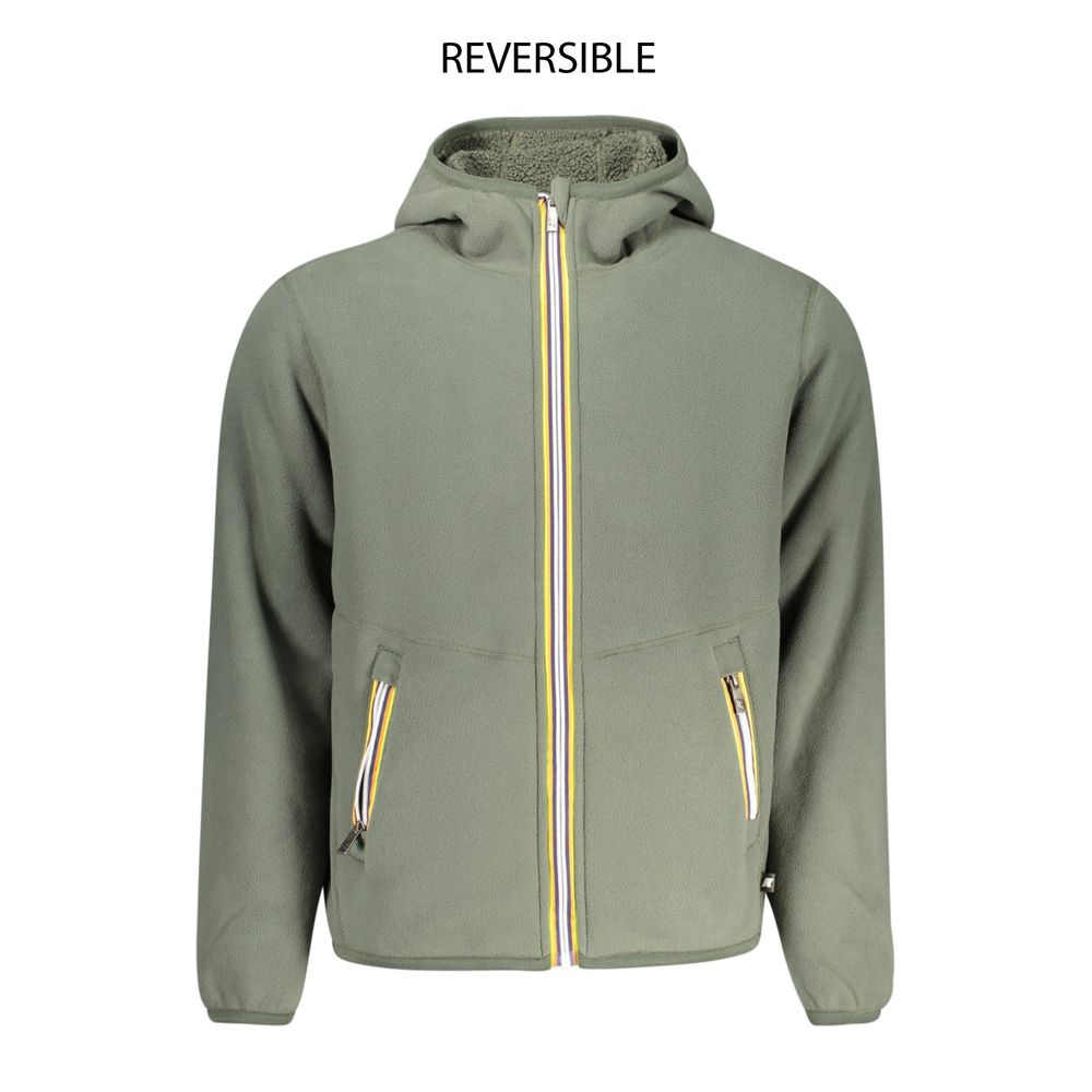 Green Polyester Jackets & Coat